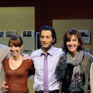 Serge Noel, Marie Chavelot, Darius Kehtari, Virginie Lemoine et Michel Tavernier à Paris en 2013. © Alban Wyters/ Abaca