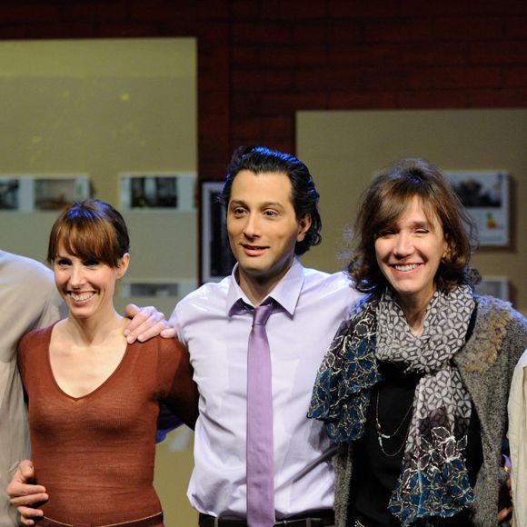 Serge Noel, Marie Chavelot, Darius Kehtari, Virginie Lemoine et Michel Tavernier à Paris en 2013. © Alban Wyters/ Abaca