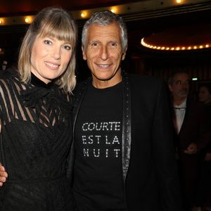 Il vit avec Mélanie Page et leurs trois enfants.

Nagui et sa femme Mélanie Page - 35ème cérémonie des Molières aux Folies Bergère à Paris le 6 mai 2024. © Coadic Guirec / Bestimage