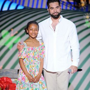 Kendji Girac - Enregistrement de l'émission "Jean-Jacques Goldman : La grande soirée anniversaire", en octobre 2021 sur M6. © Gaffiot-Moreau / Bestimage