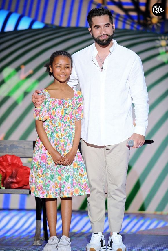 Kendji Girac - Enregistrement de l'émission "Jean-Jacques Goldman : La grande soirée anniversaire", en octobre 2021 sur M6. © Gaffiot-Moreau / Bestimage