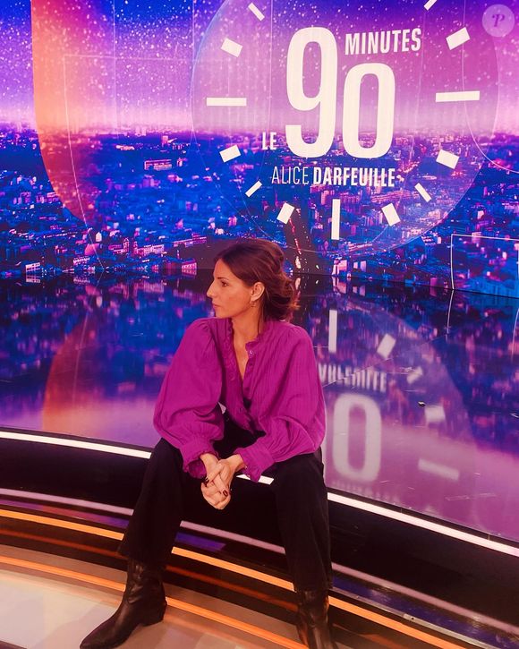Alice Darfeuille, présentatrice sur BFMTV