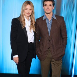 La comédienne est en couple avec le comédien Niels Schneider...

Virginie Efira et Niels Schneider assistent au Disney+ Showcase Photocall à l'Institut de France à Paris, France, le 15 janvier 2026. Photo par Jerome Domine/ABACAPRESS.COM