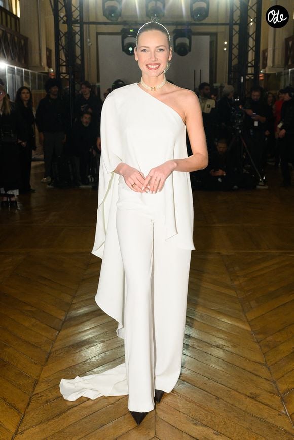 Amandine Petit assiste au défilé Tony Ward Haute Couture Printemps-Été 2026 dans le cadre de la Fashion Week de Paris, le 26 janvier 2026 à Paris, en France. Photo de Laurent Zabulon/ABACAPRESS.COM