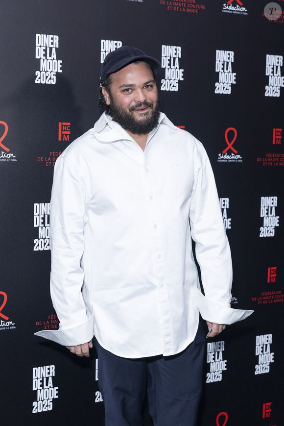 Duran Lantink au photocall du 22ème dîner de la mode pour le Sidaction à Paris le 30 janvier 2025.
© Olivier Borde / Bestimage