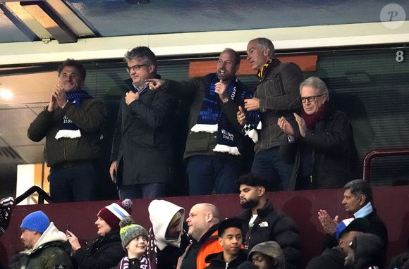 Ce 12 mars, il a assisté à un match de football 
Le Prince de Galles dans les tribunes lors du match retour des huitièmes de finale de l'UEFA Champions League à Villa Park, Birmingham. Mercredi 12 mars 2025. ... Aston Villa - Club Brugge - UEFA Champions League - Huitièmes de finale - Match retour - Villa Park Birmingham Nick Potts/PA Wire.