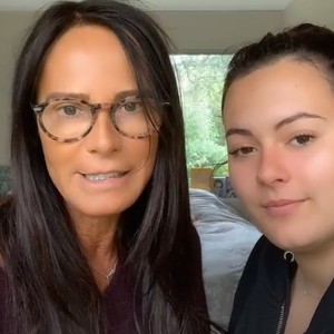 Elle se réjouissait également d'avoir toujours ses enfants auprès d'elle, notamment Lou, ce qui lui permettait alors de rester forte malgré la douleur :  "Lou, heureusement, est restée sur Paris. Donc si j'ai un coup de mou et qu'elle voit que je ne suis pas bien (...) elle saute dans le train et elle vient rejoindre sa maman et faire un gros câlin."

Nathalie Marquay fait une apparition sur Tik Tok avec sa fille Lou Pernaut pour s'expliquer sur sa décision de la faire part de chez elle après avoir constaté que cette dernière sortait tous les soirs avec ses amis.