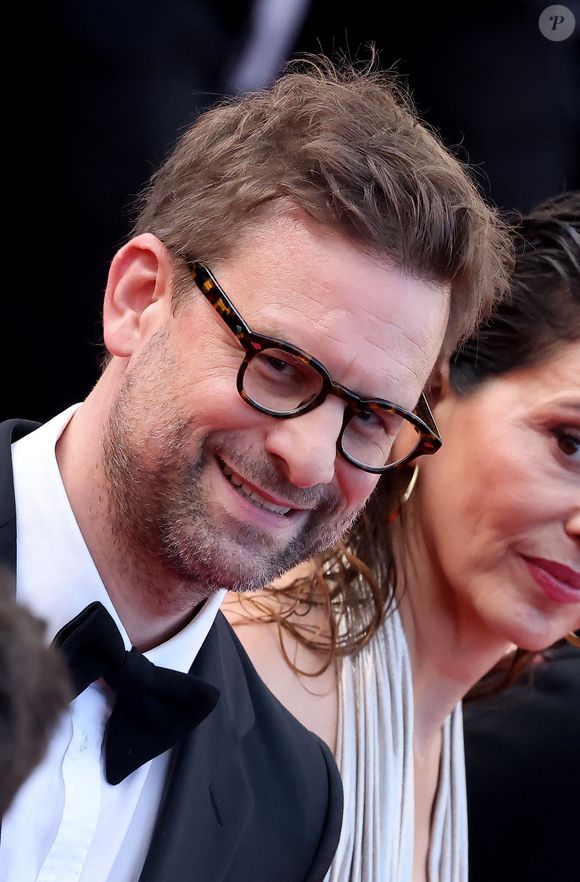 Nicolas Mathieu - Montée des marches du film " The history of sound " lors du 78ème Festival International du Film de Cannes, au Palais des Festivals à Cannes. Le 21 mai 2025
© Jacovides-Moreau / Bestimage