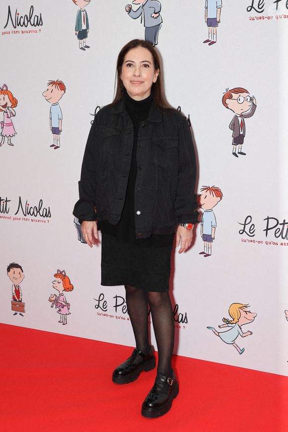 Anne Goscinny assiste à l'avant-première du film 'Le Petit Nicolas - Qu'est-ce qu'on attend pour être heureux' à l'UGC Normandie le 09 octobre 2022 à Paris, France. Photo par Nasser Berzane/ABACAPRESS.COM