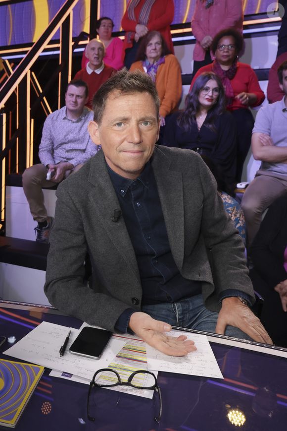 Exclusif - Daniel Riolo - Sur le plateau de l'émission "Face à Hanouna" diffusée le 10 février 2024 sur C8 .
Le 8 février 2024.

© Jack Tribeca / Bestimage