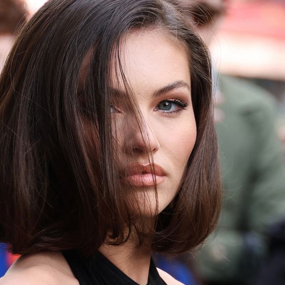Thylane Blondeau - Défilé Nina Ricci mode femme automne-hiver 2024-2025 à la salle Wagram lors de la Fashion Week de Paris (PFW) à Paris, le 1er Mars 2024. © Denis Guignebourg/Bestimage