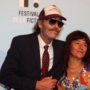Romane Bohringer et Philippe Rebbot à la projection des trois premiers épisodes de la fiction "L’amour flou" lors de la 23ème édition du Festival de la Fiction tv de la Rochelle 2021 à La Rochelle, France, le 15 septembre 2021.

© Jean-Marc Lhomer/Bestimage