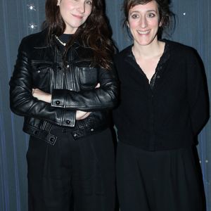 Exclusif - Maria Larrea (autrice de la pièce) et Johanna Boyé (metteur en scène de la pièce) - Générale de la pièce "Les gens de Bilbao naissent où ils veulent" au théâtre Marigny à Paris le 19 Novembre 2024. © Bertrand Rindoff / Bestimage