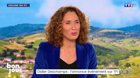 Elle lui en a parlé hors antenne
Marie-Sophie Lacarrau dévoile les coulisses de la révélation de Didier Deschamps, dans "Bonjour", le 8 janvier 2025, sur TF1