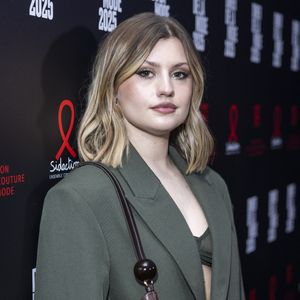Marine Delplace au photocall du 22ème dîner de la mode pour le Sidaction à Paris le 30 janvier 2025.
© Olivier Borde / Bestimage