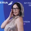 Festival de la Télévision de Monte-Carlo : Enceinte, Agathe Auproux rayonne sur le tapis bleu... son mari rugbyman n'est pas très loin