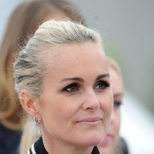 Laeticia Hallyday - Remise du Prix Eiffel Sunday Challenge Mairie de Paris - Longines Paris Eiffel Jumping à la plaine de Jeux de Bagatelle à Paris le 3 juillet 2016. © Pierre Perusseau / Bestimage