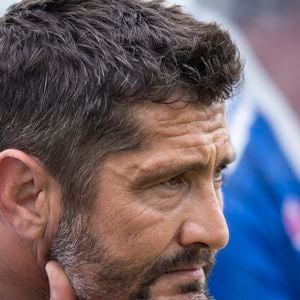 Bixente Lizarazu lors du match d'inauguration du stade Charles de Gaulle à Colombey-les-Deux-Églises entre le Variétés Club de France et le club local le 6 juin 2021. Ce match contre le FC Colombey a été joué au profit de la Fondation Anne-de-Gaulle

© Pierre Perusseau / Bestimage