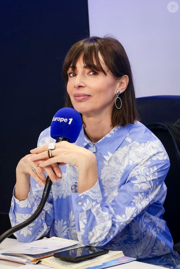 Exclusif - Géraldine Maillet sur le plateau de l'émission "On marche sur la tête" en direct sur Europe 1 le 29 janvier 2025. © Jack Tribeca / Bestimage