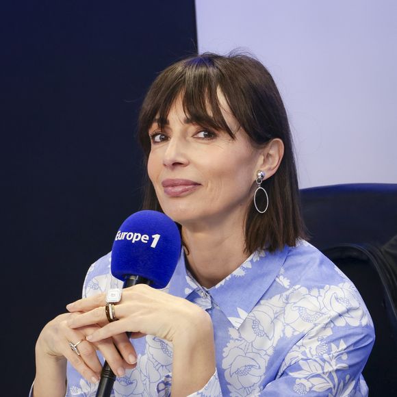Exclusif - Géraldine Maillet sur le plateau de l'émission "On marche sur la tête" en direct sur Europe 1 le 29 janvier 2025. © Jack Tribeca / Bestimage