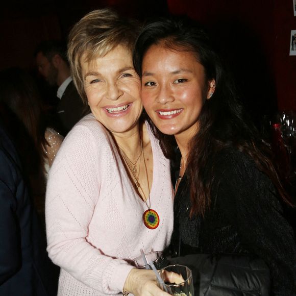 Véronique Jannot et sa fille Migmar Jannot lors du Cocktail de lancement de la tournée "Entre Nous" by D'Pendanse, au Buddha Bar a Paris, France le 28 Janvier 2020. Photo by Jerome Domine/ABACAPRESS.COM