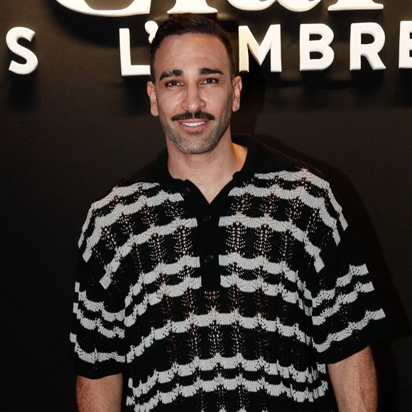 Exclusif - Adil Rami - Avant-première du docu-série "Clarisse, dans l'ombre des stars" produit par Mediawan et porté par Clarisse Castan et qui sera diffusé sur 6Ter et Netflix en fin de mois au siège social de Médiawan à Paris, France, le 01 juillet 2025. © Christophe Clovis / Bestimage