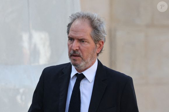 Christopher Thompson - Arrivées aux obsèques de Philippe Labro en l'église de Saint-Germain-des-Prés à Paris le 13 juin 2025. © Dominique Jacovides - Christophe Clovis / Bestimage