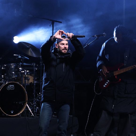 Exclusif - Matt Pokora (M. Pokora) - 16ème édition de l'évènement caritatif "Glisse en coeur" au Grand Bornand le 22 mars 2025© Denis Guignebourg/Bestimage