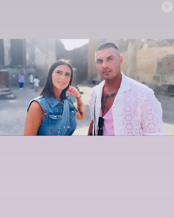 Instagram du couple, Tiffanie et Olivier Esposito en vacances (Familles Nombreuses).