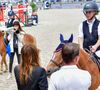 Sa mère était présente pour l’encourager et lui apporter tout son soutien.

Nicolas Sarkozy, sa femme Carla Bruni et leur fille Giulia Sarkozy après le prix Kids Cup L’Envol dans l'Espace VIP lors de la 10ème édition du "Longines Paris Eiffel Jumping" à la Plaine de Jeux de Bagatelle à Paris, France, le 21 juin 2024. © Perusseau-Veeren/Bestimage