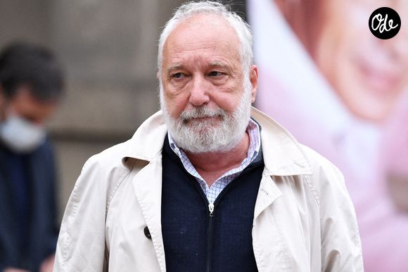 François Berléand lors de la cérémonie funéraire de Guy Bedos à l'église Saint-Germain, dans le centre de Paris, en France, le 4 juin 2020. Photo de David Niviere/ABACAPRESS.COM