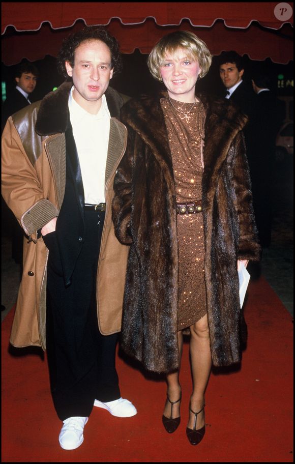 ARCHIVES – Michel Jonasz et sa femme à la cérémonie des Victoires de la musique, à Paris, en 1985. © Rindoff-Pateros / Bestimage