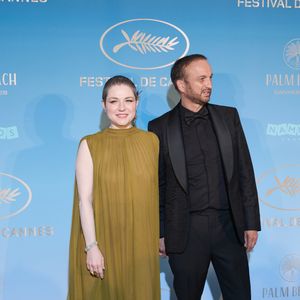 Emilie Dequenne et son mari Michel Ferracci - Photocall du dîner d'ouverture du 77ème Festival International du Film de Cannes, au Carlton. Le 14 mai 2024
© Borde-Jacovides-Moreau / Bestimage