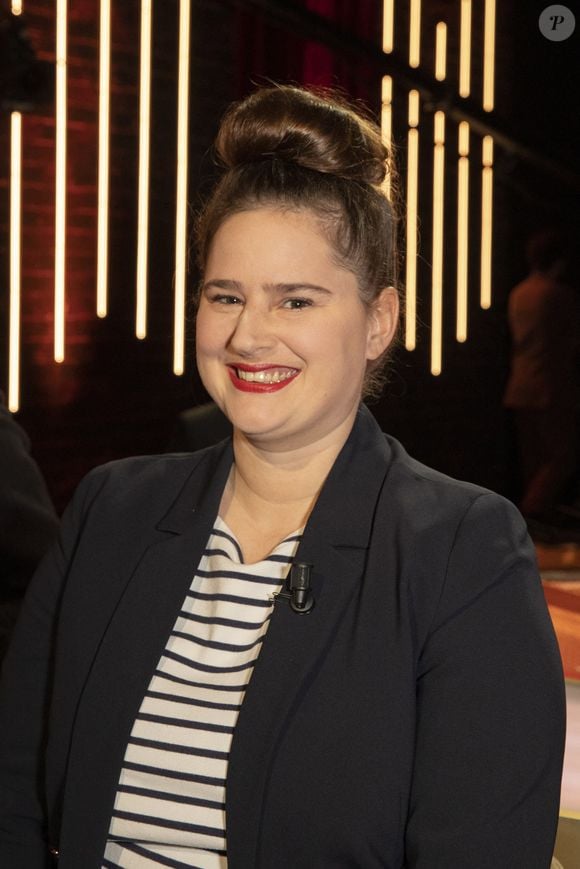 Exclusif - Elodie Poux - Backstage de l'enregistrement de l'émission "On Est En Direct" (OEED), présentée par L.Ruquier, diffusée sur France 2 le 6 mars © Jack Tribeca / Bestimage
