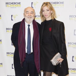 Gérard Jugnot et sa femme Patricia Campi - People au concert du 13ème Gala 2018 de l'Association pour la Recherche sur Alzheimer à la salle Pleyel à Paris le 12 février 2018. L’intégralité des bénéfices de cette soirée servira à financer la recherche sur la maladie d’Alzheimer. © Coadic Guirec-Pierre Perusseau/Bestimage