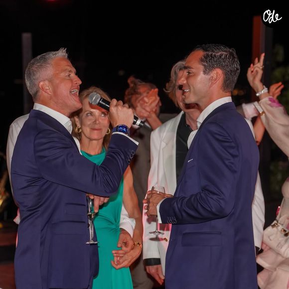 Etienne Bousquet-Cassagne a partagé de nombreuses images inédites de son mariage avec Ralf Schumacher. Capture d'écran Instagram