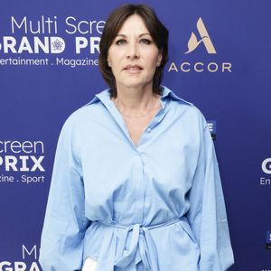 Exclusif - Mathilde Seigner - Première édition du Multi Screen Grand Prix : une célébration inédite de la création audiovisuelle française dans le cadre prestigieux du Pullman Paris Tour Eiffel Paris le 12 juin 2025 - © Jack Tribeca / Bestimage