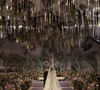 Nouf descend du roi Abdelaziz, fondateur de l’Arabie saoudite, et Nawaf appartient à la branche Al Farhan.

La princesse Nouf porte une robe Dolce & Gabbana pour son mariage avec le prince Nawaf ben Fahad Al Faisal Al Farhan via Instagram @arabianroyalagency