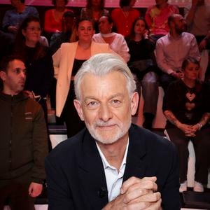 Exclusif - Gilles Verdez, sur le plateau de l'émission "Tout Beau, Tout N9uf - TBT9" présentée par C.Hanouna, et diffusée en direct sur W9, Paris, France, le 13 janvier 2026. © Jack Tribeca / Bestimage