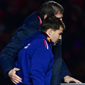 Antoine Dupont - La France domine l'Ecosse (35-16) et remporte le Tournoi des 6 Nations au Stade de France à Saint-Denis, Seine Saint-Denis, France, le 15 mars 2025. © Christian Liewig/Bestimage