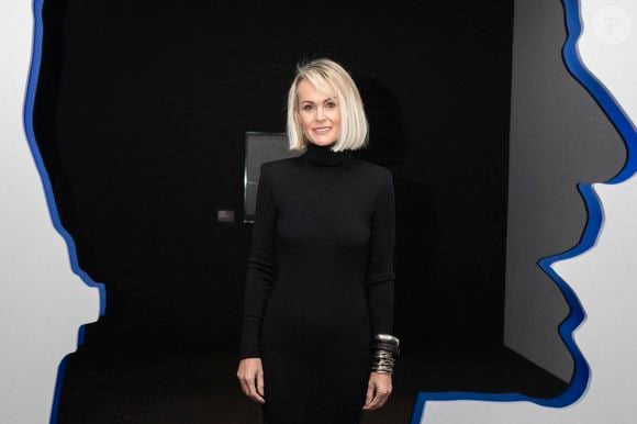 Laeticia Hallyday à l'avant-première presse de 'Johnny Hallyday L'Exposition' le 19 décembre 2022. Photo par Sébastien Courdji / ABACAPRESS.COM