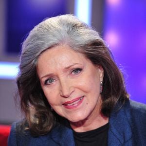 Françoise Fabian lors de l'enregistrement de 'Vie Privée Vie Publique' le 30 mars 2011 à Paris, France. Photo par Max Colin/ABACAPRESS.COM