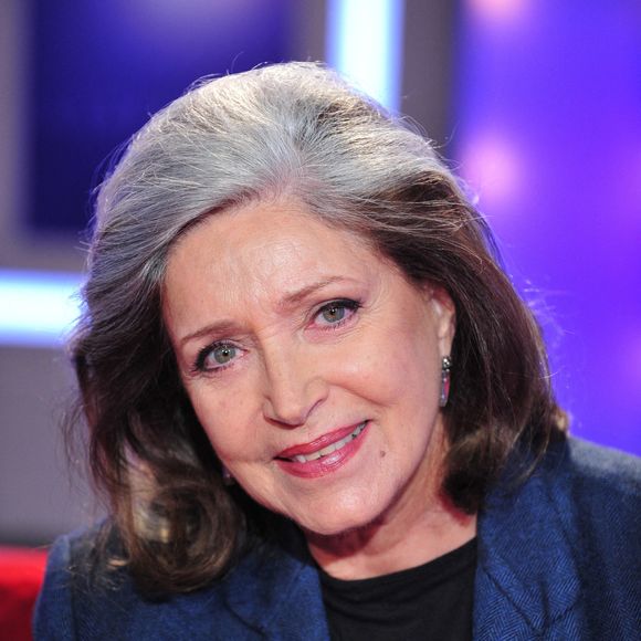 Françoise Fabian lors de l'enregistrement de 'Vie Privée Vie Publique' le 30 mars 2011 à Paris, France. Photo par Max Colin/ABACAPRESS.COM