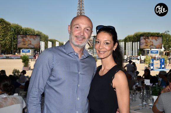 Les deux époux poursuivent depuis une histoire discrète et solide.

Exclusif - Frank Leboeuf et sa femme Chrislaure Nollet - People lors du Longines Paris Eiffel Jumping au Champ de Mars à Paris, le 6 juillet 2018. © Veeren/Borde/Bestimage