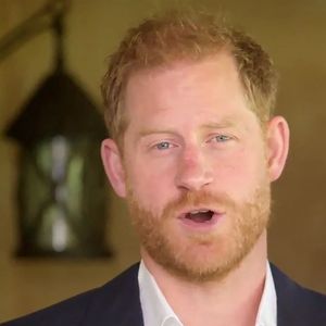 Le prince Harry et Meghan Markle (Le prince Harry, duc de Sussex et Meghan Markle, duchesse de Sussex) message vidéo lors de la conférence ministérielle mondiale inaugurale sur la violence contre les enfants en Colombie.
©Backgrid USA / Bestimage