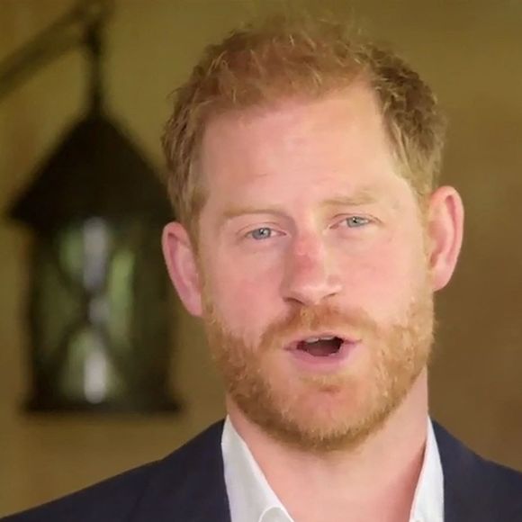 Le prince Harry et Meghan Markle (Le prince Harry, duc de Sussex et Meghan Markle, duchesse de Sussex) message vidéo lors de la conférence ministérielle mondiale inaugurale sur la violence contre les enfants en Colombie.
©Backgrid USA / Bestimage