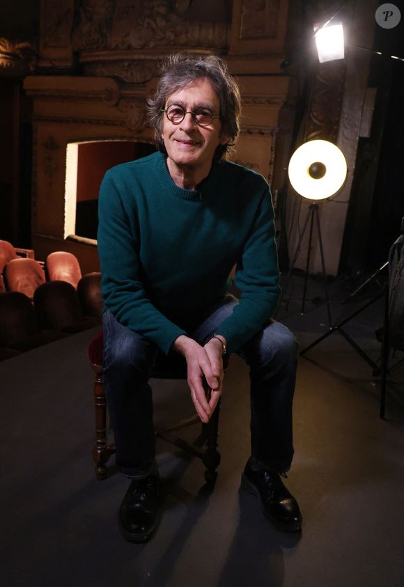 Exclusif - Richard Kolinka lors de l'enregistrement de l'émission "Olympiascope" au théâtre Antoine, présentée par B.Montiel et diffusée le mardi 13 mai 2025, à Paris, le 18 février 2025. © Denis Guigenbourg/Bestimage