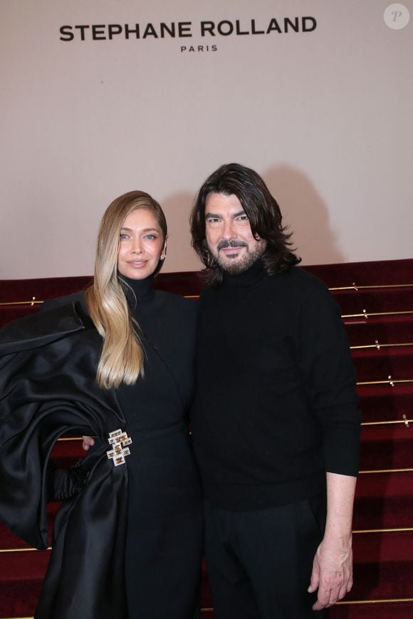 Vera Brezhneva et Stéphane Rolland - Célébrités au Défilé de Mode Stéphane Rolland, Collection Haute Couture Printemps / Été 2025, dans le cadre de la Fashion Week de Paris, France, le 27 Janvier 2025. 

© Bertrand Rindoff / Bestimage