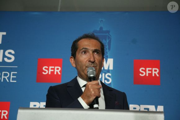 Patrick Drahi (Président du groupe Altice) lors du lancement de la nouvelle chaine de télévision 'BFM PARIS' au Café de l'Homme à Paris, France, le 7 Novembre 2016. © JLPPA/Bestimage