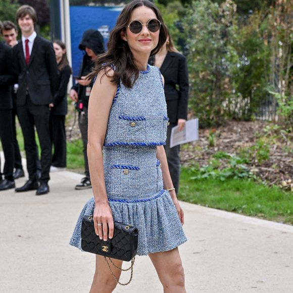 Marion Cotillard arrivant lors du défilé Chanel Haute-Couture automne-hiver 2025-2026 à Paris au Grand Palais le 8 juillet 2025
©Reynaud Julien/APS-Medias/ABACA